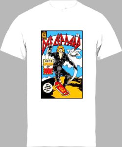 Футболка Def Leppard Comic