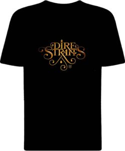 Футболка Dire Straits Gold Logo