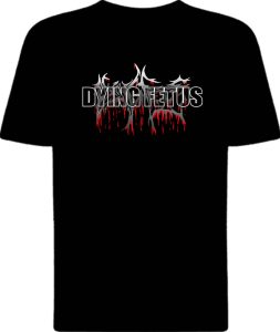 Футболка Dying Fetus Logo