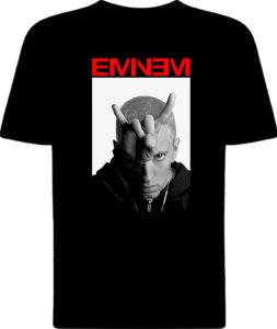 Футболка Eminem Devil Horns