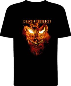 Футболка Disturbed Burnt Smile