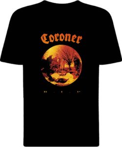 Футболка Coroner RIP