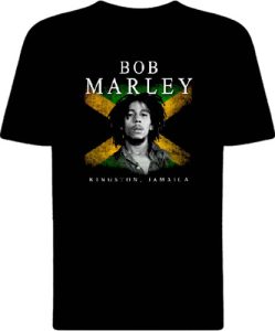 Футболка Bob Marley Kingston Jamaica