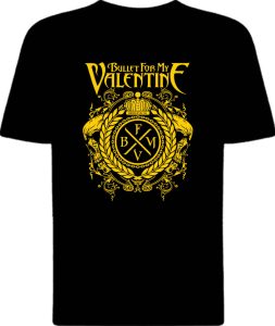 Футболка Bullet For My Valentine Crest Logo