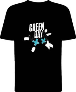 Футболка Green Day Crossed Skull Redux