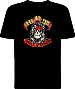 Футболка Guns N Roses Bandana Skull