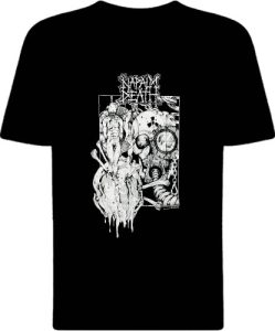 Футболка Napalm Death Old Logo