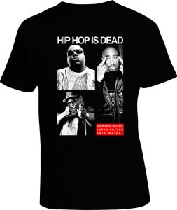 Футболка 2pac Eazy-E Hip Hop is Dead