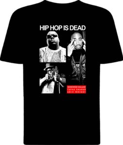 Футболка 2pac Eazy-E Hip Hop is Dead