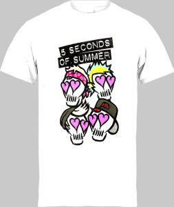 Футболка 5 Seconds of Summer Skull