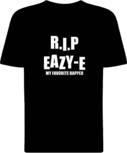 Футболка Eazy-E RIP