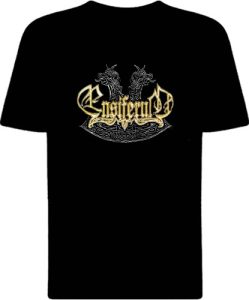 Футболка Ensiferum Logo & Dragons