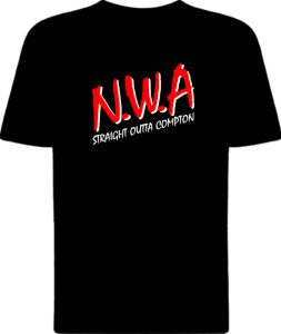 Футболка NWA Straight Outta Compton Logo