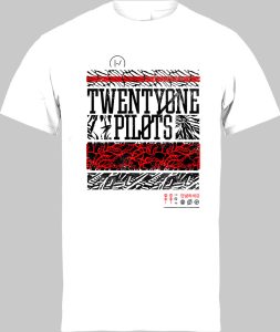 Футболка Twenty One Pilots Athletic Stack