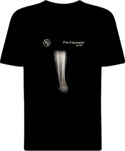 Футболка Foo Fighters Foot X-Ray