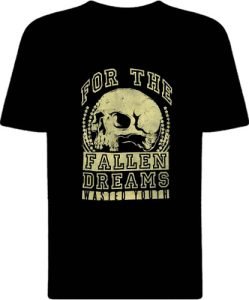 Футболка For The Fallen Dreams Skull