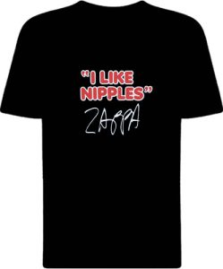 Футболка Frank Zappa I Like Nipples