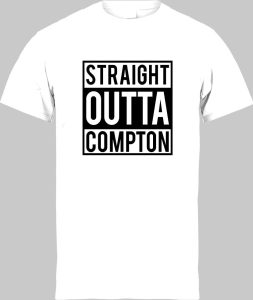 Футболка NWA Straight Outta Compton