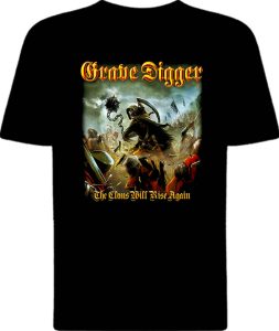 Футболка Grave Digger The Clans Will Rise Again