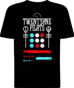 Футболка Twenty One Pilots 3 Colour view 1