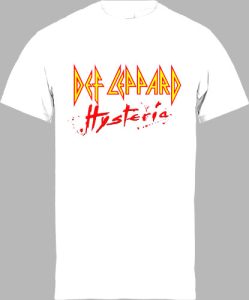 Футболка Def Leppard Hysteria Logo