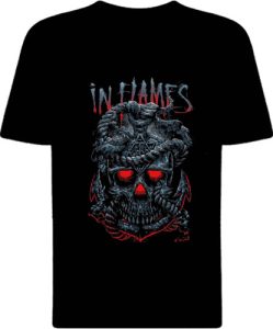 Футболка In Flames Skull