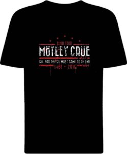 Футболка Motley Crue Final Tour