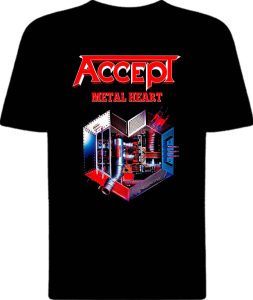 Футболка Accept Metal Heart