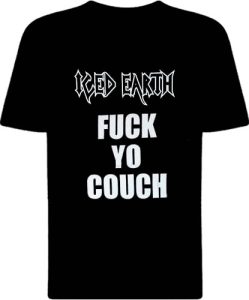 Футболка Iced Earth Fuck Yo Couch