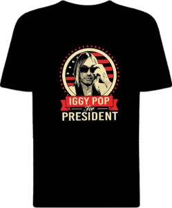 Футболка Iggy Pop For President