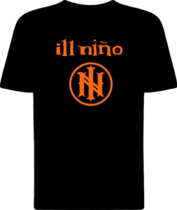 Футболка Ill Nino Band Logo