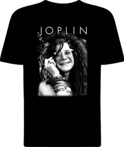 Футболка Janis Joplin Funny Smile