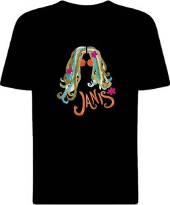 Футболка Janis Joplin Line Design