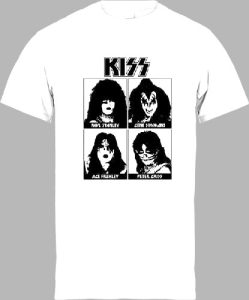 Футболка Kiss Portrait 77