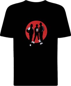 Футболка Run DMC Silhouette Circle