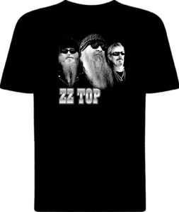 Футболка ZZ Top Black Photo