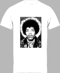 Футболка Jimi Hendrix BW Photo