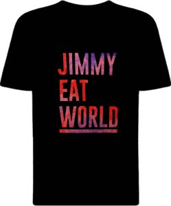 Футболка Jimmy Eat World Stacked Logo