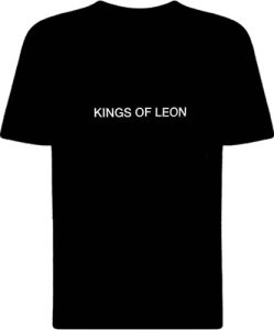 Футболка Kings Of Leon Wordmark