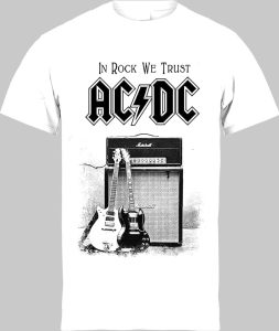 Футболка AC/DC In Rock We Trust Guitars view 2