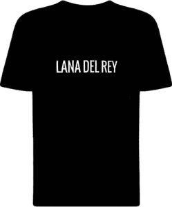 Футболка Lana Del Rey Letter