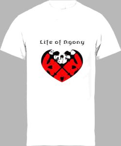 Футболка Life Of Agony Heart