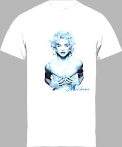 Футболка Madonna Blue