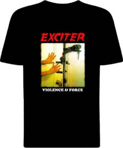 Футболка Exciter Violence and Force