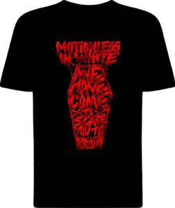 Футболка Motionless In White Coffin Red