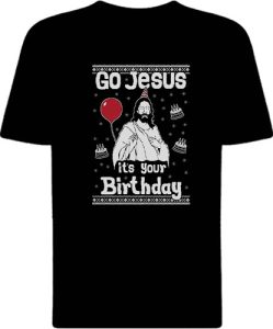 Футболка Go Jesus Its Your Birthday