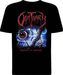 Футболка Obituary Cause of Death view 3