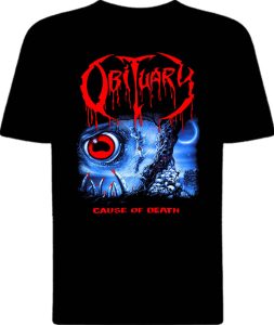 Футболка Obituary Cause of Death