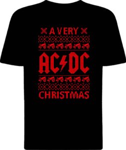 Футболка AC/DC A Very AC/DC XMAS