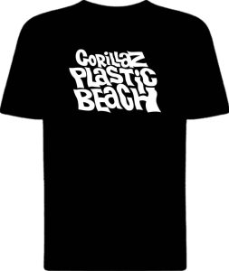 Футболка Gorillaz Plastic Beach